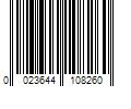 Barcode Image for UPC code 0023644108260