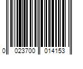 Barcode Image for UPC code 0023700014153