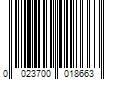 Barcode Image for UPC code 0023700018663