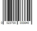 Barcode Image for UPC code 0023700033840