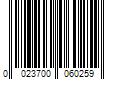 Barcode Image for UPC code 0023700060259