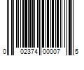 Barcode Image for UPC code 002374000075