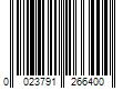 Barcode Image for UPC code 0023791266400