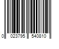 Barcode Image for UPC code 0023795540810