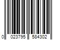 Barcode Image for UPC code 0023795584302