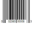 Barcode Image for UPC code 002380000083