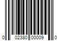 Barcode Image for UPC code 002380000090