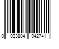 Barcode Image for UPC code 0023804942741