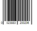 Barcode Image for UPC code 0023883200206