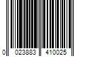 Barcode Image for UPC code 0023883410025