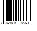 Barcode Image for UPC code 0023899004324