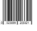 Barcode Image for UPC code 0023899203321