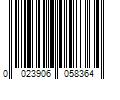 Barcode Image for UPC code 0023906058364