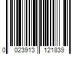 Barcode Image for UPC code 0023913121839