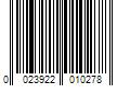 Barcode Image for UPC code 0023922010278