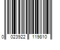 Barcode Image for UPC code 0023922119810