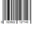 Barcode Image for UPC code 0023922127143