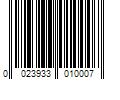 Barcode Image for UPC code 0023933010007