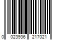 Barcode Image for UPC code 0023936217021