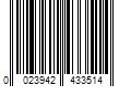 Barcode Image for UPC code 0023942433514