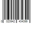 Barcode Image for UPC code 0023942434399