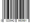 Barcode Image for UPC code 0023942950981