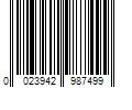 Barcode Image for UPC code 0023942987499