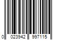 Barcode Image for UPC code 0023942997115