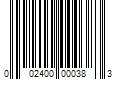 Barcode Image for UPC code 002400000383