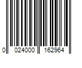 Barcode Image for UPC code 0024000162964