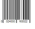 Barcode Image for UPC code 0024000163022