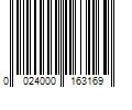 Barcode Image for UPC code 0024000163169