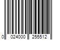 Barcode Image for UPC code 0024000255512