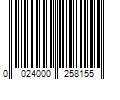 Barcode Image for UPC code 0024000258155