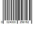 Barcode Image for UPC code 0024000258162