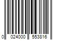 Barcode Image for UPC code 0024000553816