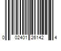 Barcode Image for UPC code 002401261424