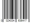 Barcode Image for UPC code 0024034636417