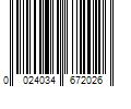 Barcode Image for UPC code 0024034672026