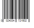 Barcode Image for UPC code 0024034721502