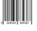 Barcode Image for UPC code 0024034834387