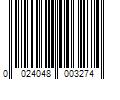 Barcode Image for UPC code 0024048003274