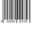 Barcode Image for UPC code 0024052024753