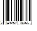 Barcode Image for UPC code 0024052080520