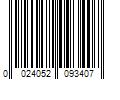 Barcode Image for UPC code 0024052093407