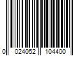 Barcode Image for UPC code 0024052104400