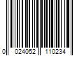 Barcode Image for UPC code 0024052110234