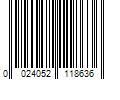 Barcode Image for UPC code 0024052118636