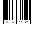 Barcode Image for UPC code 0024052144024