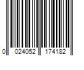 Barcode Image for UPC code 0024052174182